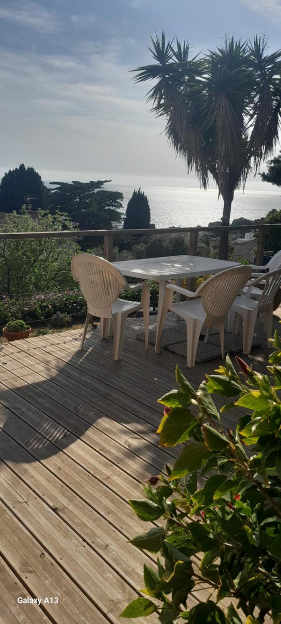 F3 Rdc Villa Vue Mer 180 Face A La Pointe De Giens Carqueiranne Luaran gambar